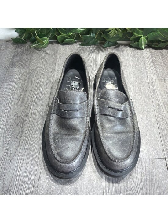 Dr Martens Gray Penton Bex Loafer Mid Grey Made In England Men Size 10 UK 11 US main image 9